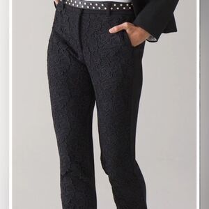 WHBM black pant size 2 NWOT